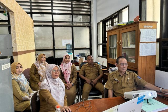 Bidang Litbang Menerima Kunjungan Kerja Bappelitbangda Kabupaten Takalar. Bahas Penginputan IPKD Tahun 2024