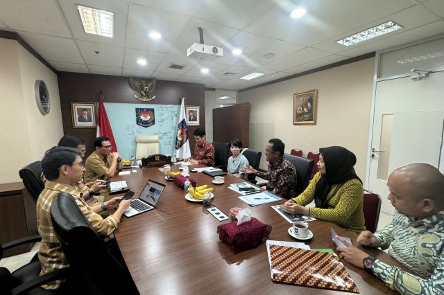 Kepala Bappelitbangda Prov. Sulsel bersama JICA, melakukan kordinasi dan konsultasi Program “Si Lebah Unggulan” ke Direktorat Jenderal Bina Pembangunan Daerah Kemendagri