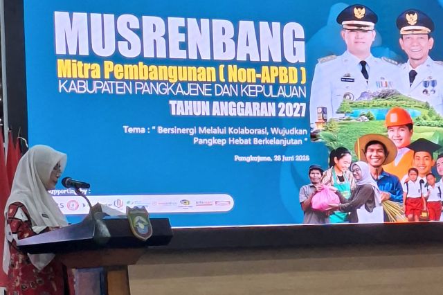 Bappelitbangda Sulsel Apresiasi Musrenbang Mitra Non-APBD 2027 Pangkep, Dorong Kolaborasi Pembangunan Berkelanjutan
