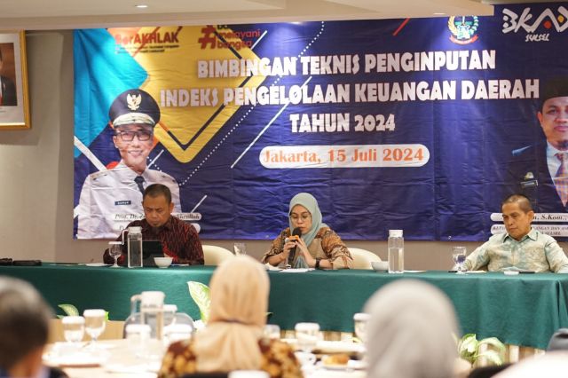 Dr. Andy. M.Si Hadiri Bimtek Penginputan Indeks Pengelolaan Keuangan Daerah Tahun 2024