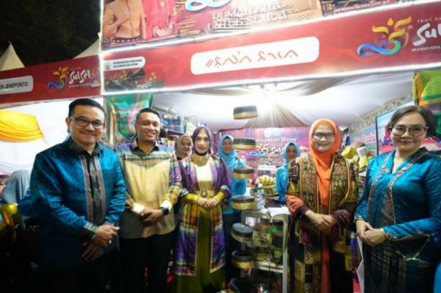 Puluhan Booth UMKM Meriahkan Peringatan Harvesting BBI/BBWI dan HUT Sulsel ke-355 di Anjungan City of Makassar