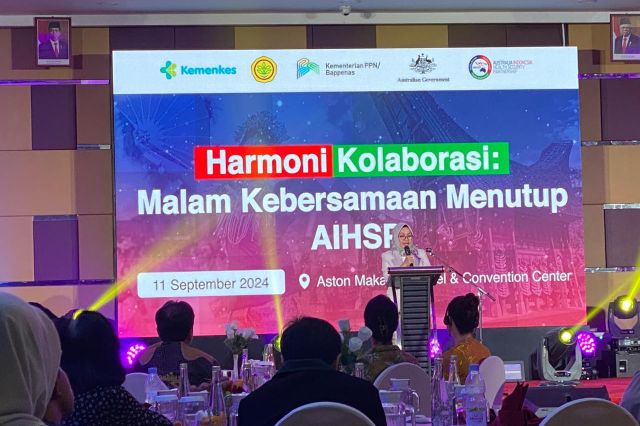 Kepala Bidang Perekonomian dan SDA Hadiri Closing Program AIHSP Yang Dikemas Sebagai Malam Ramah Tamah dan Budaya