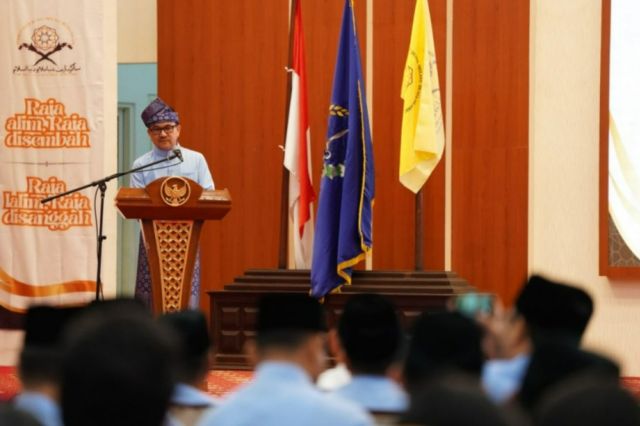 Sekda Jufri Rahman Resmi Pimpin Organisasi Dunia Melayu Dunia Islam Sulsel