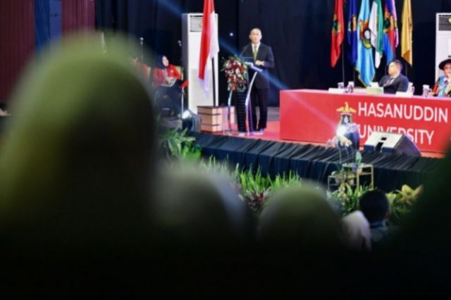 Dies Natalis Ke-68 Unhas, Penjabat Gubernur Prof Zudan: Mampu Menjadi World Class University