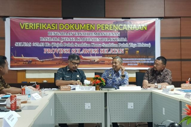 Verifikasi Dokumen Perencanaan Pengadaan Tanah Untuk Pembangunan Bandar Udara Wisata Bulukumba