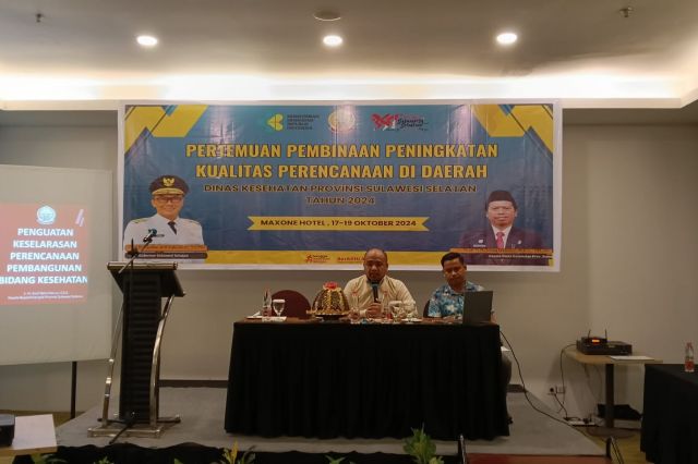 Kepala Bidang Pemerintahan dan Pembangunan Manusia Narasumber Pembinaan Peningkatan Kualitas Perencanaan di Daerah