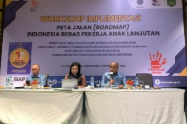 Kepala Bidang PPM Hadiri Workshop Implementasi Peta Jalan (Road Map) Indonesia Bebas Pekerja Anak