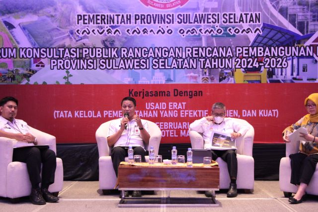 Rapat Forum Konsultasi Publik Dalam Rangka Penyusunan Dokumen Rencana Pembangunan Daerah Tahun 2024 - 2026