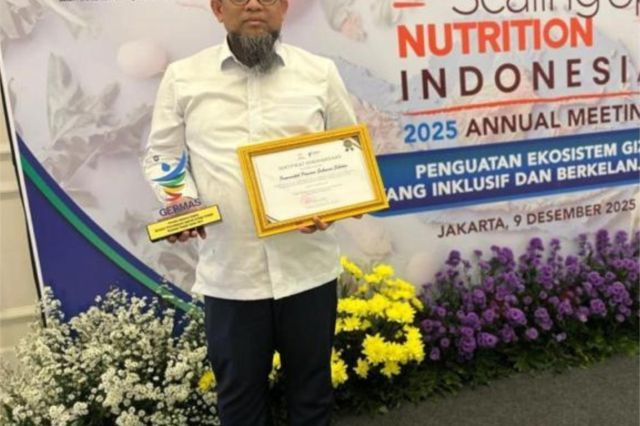 Penghargaan Nasional untuk Sulawesi Selatan: Laporan GERMAS Terbaik Regional Tengah