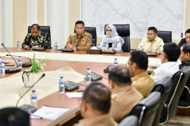 Silaturahmi, Pj Gubernur Prof Fadjry Djufry - DPRD Sulsel Bahas Program Pemeriksaan Kesehatan Gratis