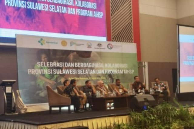 Kabid PPM Mengikuti Kegiatan Selebrasi dan Berbagihasil Kolaborasi Provinsi Sulawesi Selatan dan Program AIHSP