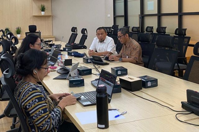 Dr. Andy. M.Si Hadiri Rapat Pembahasan Daftar Pengembangan Klaster Pembangunan Daerah Penyangga IKN di Kemenko Perekonomian RI