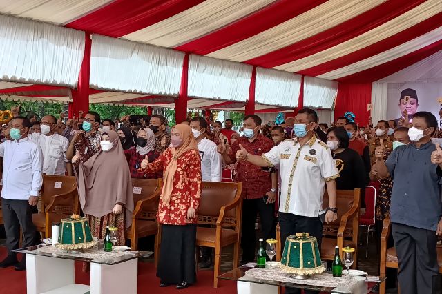 Lomba Memasak antar Pejabat Eselon II, Kepala Dinas dan Kepala Biro Lingkup Pemprov Sulsel.