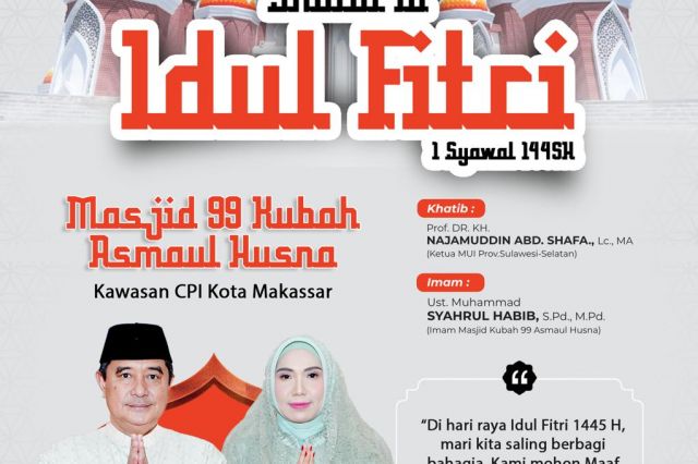 Shalat Idul Fitri 1 Syawal 1445 Hijriah