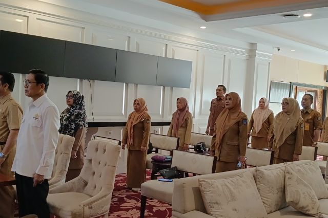 Penelaah Teknis Kebijakan Bidang Perekonomian dan SDA Menghadiri Rapat Koordinasi Inflasi 2024