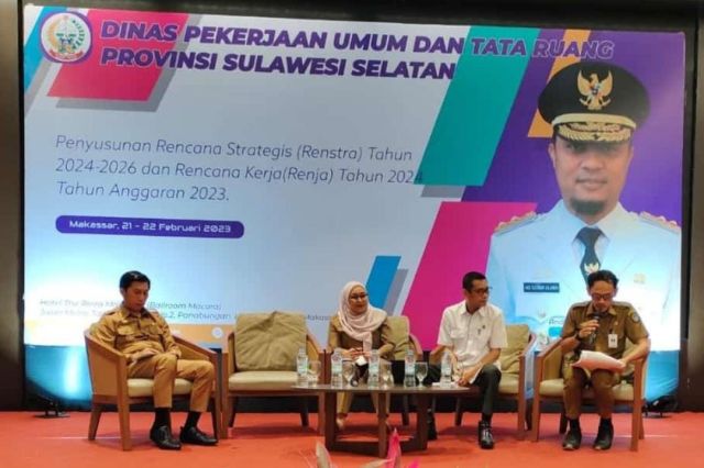 Forum Organisasi Perangkat Daerah Dinas PUTR Dinas Pekerjaan Umum dan Tata Ruang Provinsi Sulawesi Selatan