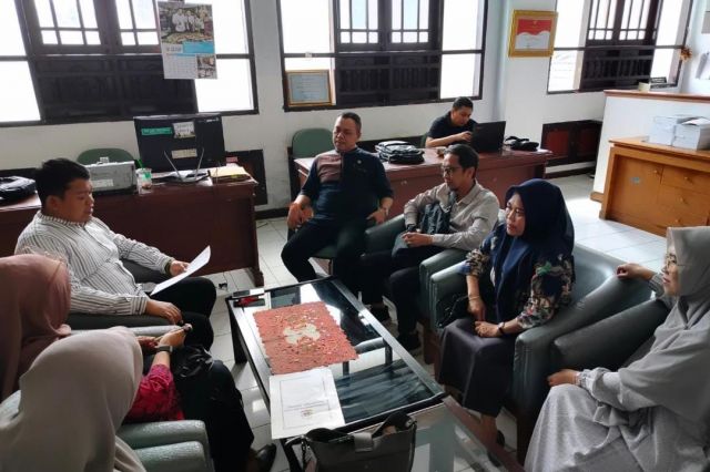 Wirya Mandala Bakti, S.STP, M.M menerima Tim dari Inspektorat Provinsi Sulawesi Selatan