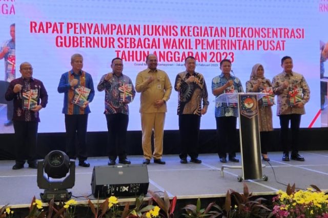 Rapat Penyampaian Petunjuk Teknis Kegiatan Dekonsentrasi Gubernur Sebagai Wakil Pemerintah Pusat Di Daerah Tahun Anggaran 2023