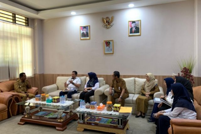 Kepala Bappelitbangda Prov. Sulsel Menerima Tim Koordinasi Pengelolaan Wilayah Sungai