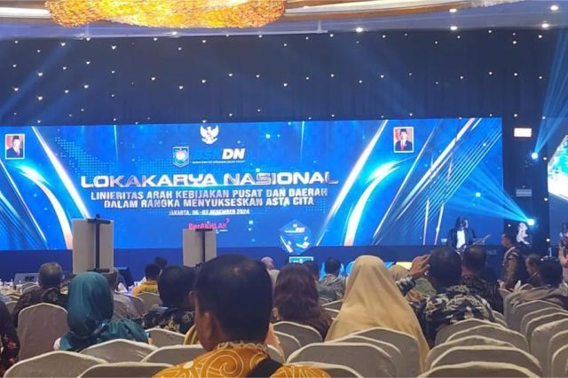 Kepala Bidang Penelitian dan Pengembangan Menghadiri Lokakarya Nasional Linieritas Arah Kebijakan Pusat dan Daerah dalam Menyukseskan Asta Cita 