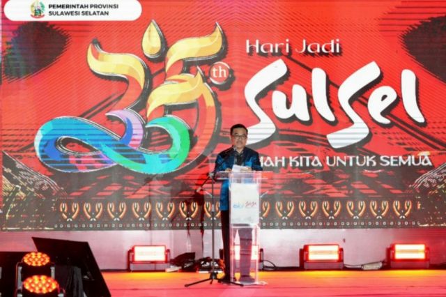 HUT Sulsel ke 355, Jufri Rahman Minta Warga Jaga Kekompakan dan Keharmonisan