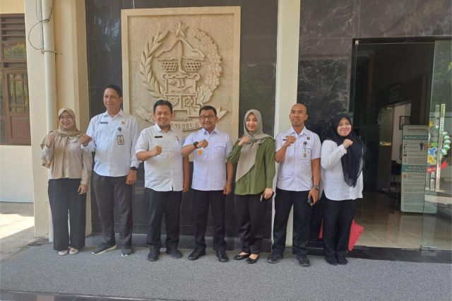 Sekretaris Bappelitbangda Prov. Sulsel Menerima Kunjungan dari Kanwil Kemenkum Sulsel Bahas Pelindungan Kekayaan Intelektual (KI)