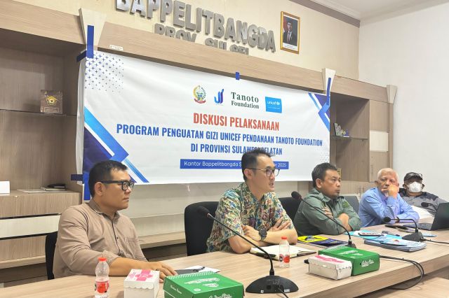 Kolaborasi UNICEF, Jenawa bersama Pemerintah Provinsi Sulawesi Selatan Gelar Diskusi Pelaksanaan Penguatan Gizi Pencegahan Stunting