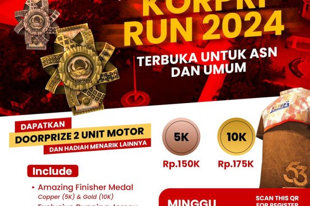 Jangan Lewatkan, Pemprov Sulsel Bakal Gelar Korpri Run