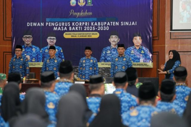 Pj Gubernur Sulsel Saksikan Pengukuhan Kopri Sinjai, Harap Jadi Pelopor Reformasi Birokrasi di Daerah