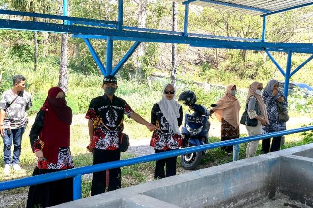 Fungsional Perencana Bidang Infrastruktur dan Kewilayahan Melaksanakan Monitoring dan Evaluasi Penanganan Kawasan Kumuh melalui DAK Tematik Kumuh Tahun 2024 di Bantaeng