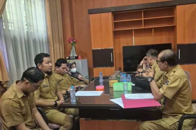 Plt. Sekretaris Bappelitbangda Terima Kunjungan Tim Pengawasan Inspektorat Provinsi Sulawesi Selatan