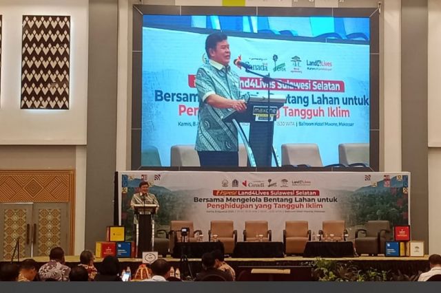 Plh. Kepala Bappelitbangda Prov Sulsel Hadiri Ekspose Nasional Land4Lives