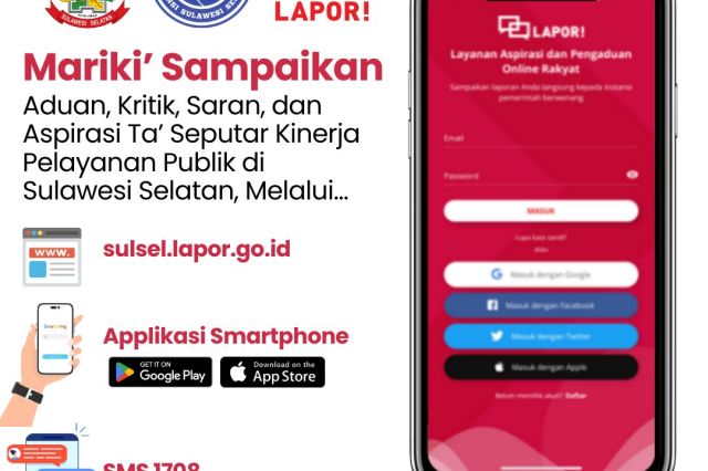 Mariki Sampaikan Aduan, Kritik, Saran, dan Aspirasi'ta