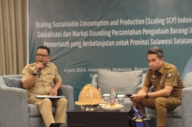 Sosialisasi dan Market Sounding Percontohan Pengadaan Barang/Jasa Pemerintah yang Berkelanjutan di Provinsi Sulawesi Selatan