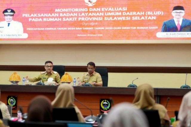 Monev Delapan Rumah Sakit Milik Pemprov Sulsel, Jufri Rahman Minta Target Ditetapkan Berdasarkan Kinerja Tahun Lalu