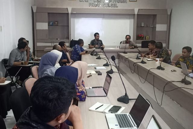 Perkuat Sinergi dan Efektivitas Program, Bappelitbangda Sulsel Gelar Monitoring dan Evaluasi Kinerja Triwulan I Tahun 2026