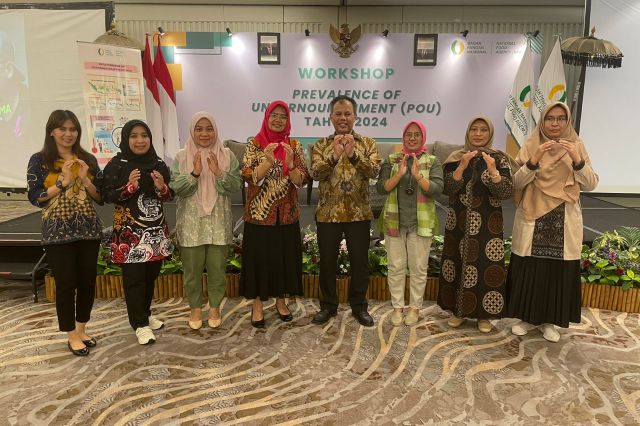 Penelaah Teknis Kebijakan pada Bidang Perekonomian dan SDA Peserta Workshop Prevalence Of Undernourishment (PoU) Tahun 2024 di Bali