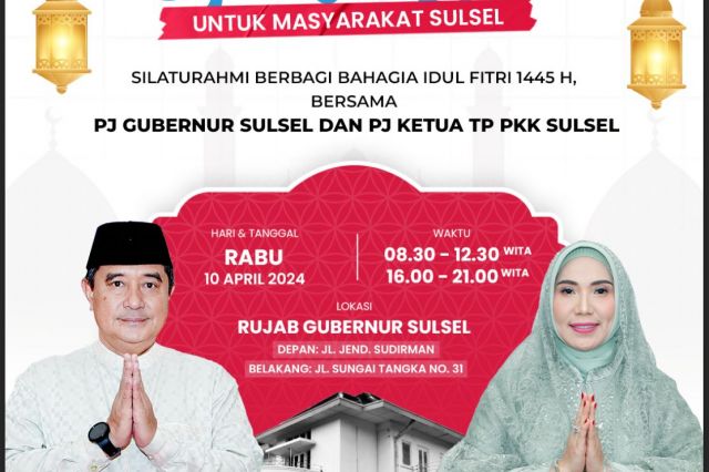 Open House Untuk Masyarakat Sulsel