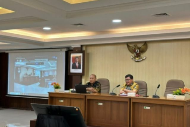 Kabid PPED Bappelibangda Prov. Sulsel Hadiri Rapat Evaluasi RPJPD Sulsel Tahun 2025-2045