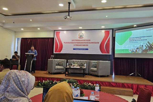 Bidang PPEPD Bappelitbangda Prov. Sulsel Gelar Dapat Pengendalian dan Evaluasi Pembangunan Triwulan III