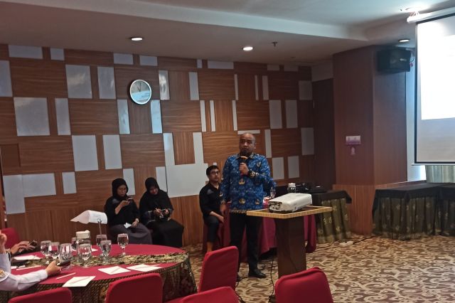 Kepala Bidang PPM Narasumber Kemitraan Rencana Aksi Daerah Penanggulangan Tuberkulosis Provinsi Sulawesi Selatan Tahun 2024