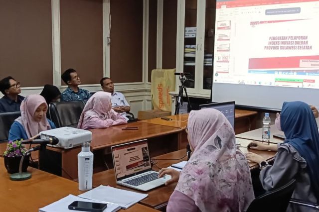 Bappelitbangda Sulsel Dorong Penguatan Pelaporan Inovasi Sekolah Lewat Pertemuan Daring