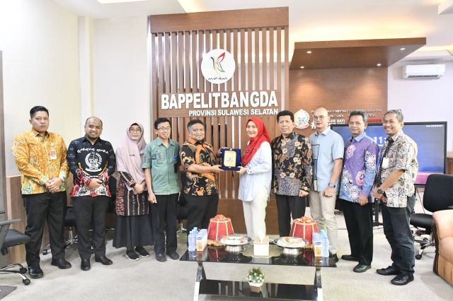 Bappelitbangda Prov. Sulsel Menyambut Kunjungan Kerja Pemerintah Provinsi Bengkulu