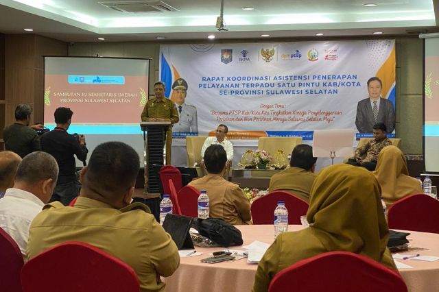 Bappelitbangda Prov.Sulsel Siap Bersinergi dalam Penyelenggaraan Perizinan dan Non Perizinan