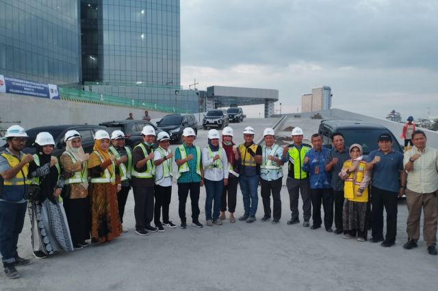 Ir. H. Andi Bakti Haruni. C.E.S Bersama Pj Gubernur Sulsel Prof. Zudan Fakrulloh Monitoring Pembangunan Rumah Sakit UPT Vertikal Makassar