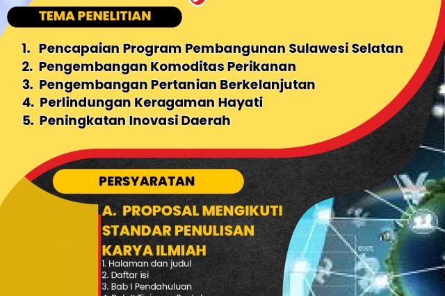 Litbang gelar Kegiatan Penelitian dan Pengembangan Tahun Anggaran 2024