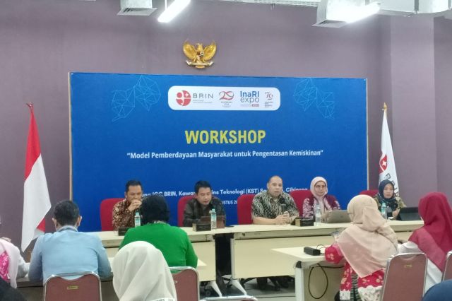 Bidang Litbang Bappelitbangda Prov. Sulsel Hadiri Workshop Model Pemberdayaan Masyarakat Untuk Pengentasan Kemiskinan di InaRI Expo 2024