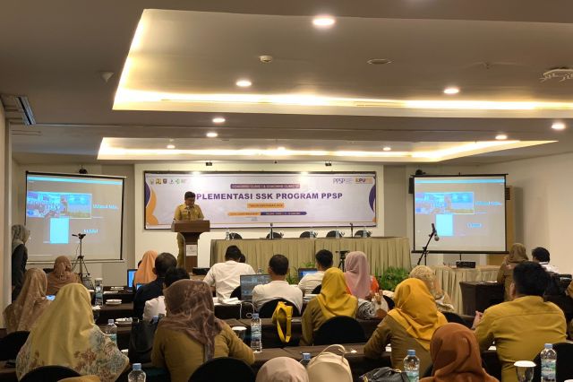 Ir. H. Andi Bakti Haruni, C.E.S Hadiri Coaching Clinic I dan VI Tahapan Implementasi SSK Program PPSP Tahun 2024