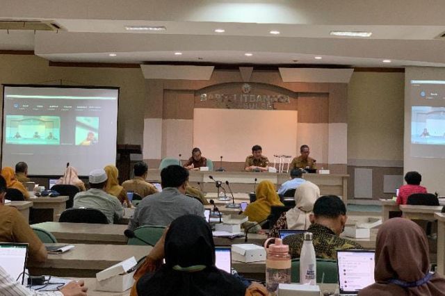 Bidang Infrastruktur dan Kewilayahan Menyelenggarakan Workshop Index Sanitasi Provinsi Sulawesi Selatan