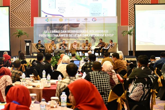 Sekretaris Bappelitbangda Prov. Sulsel Hadiri Selebrasi dan Berbagihasil Kolaborasi Provinsi Sulawesi Selatan dan Program AIHSP